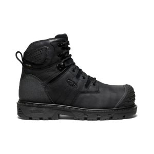 Men's Camden 6 Waterproof Boot (Carbon Toe)  |  Black/Black