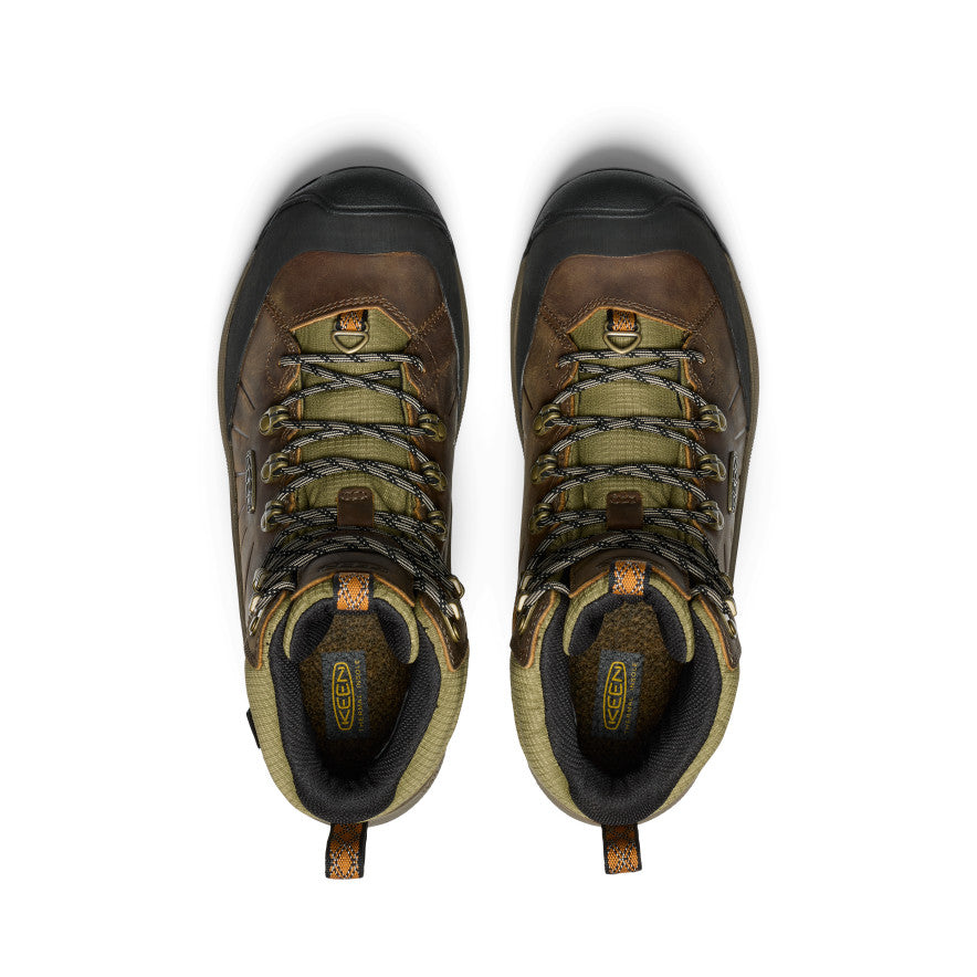 Men's Revel IV Polar Waterproof Boot | Bison/Orange Pepper - Image 4