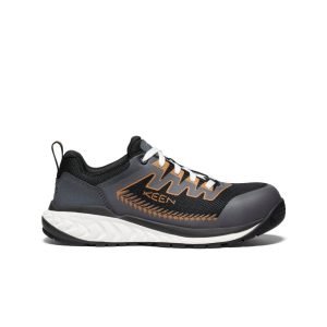 Men's Arvada Work Sneaker (Carbon Toe)  |  Black/Curry