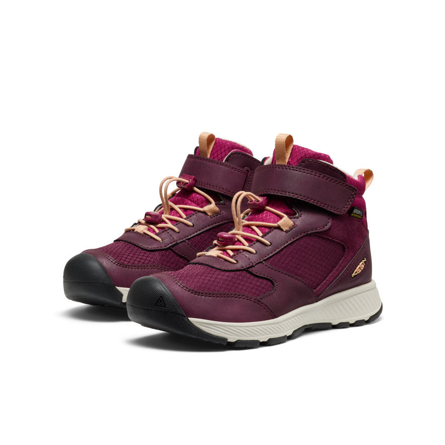 Big Kids' Skua Waterproof Boot | Fig/Peach Fuzz - Image 2