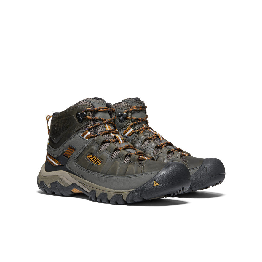 Men's Targhee III Waterproof Mid | Black Olive/Golden Brown - Image 2